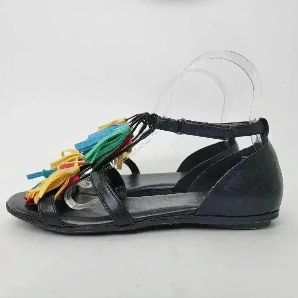 Rainbow Tassle Sandals │ 5 - Picture 2 of 11